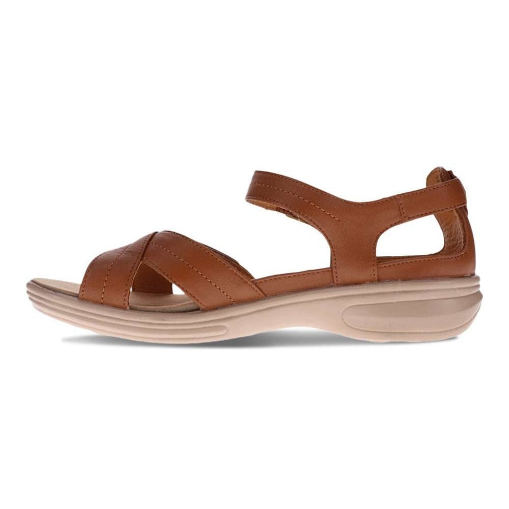 Revere Lucea Cushioned Support Women's Sandal - Tan - Product View - 3