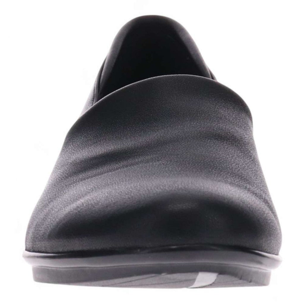 Revere Lugano Women's Loafer - Black Stretch - Product View - 5