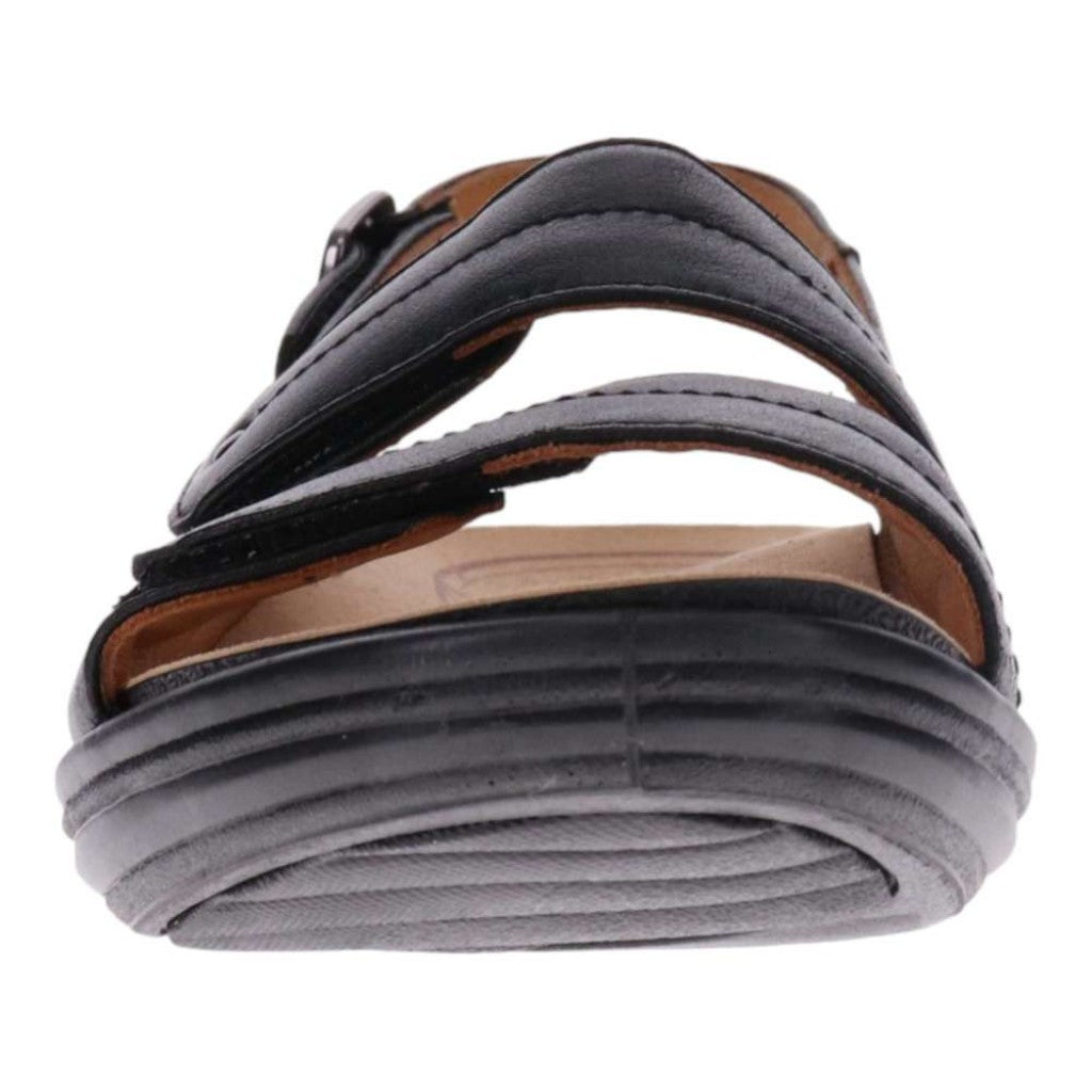 Revere Manilla Women's Sandal - Black French - Product View - 5