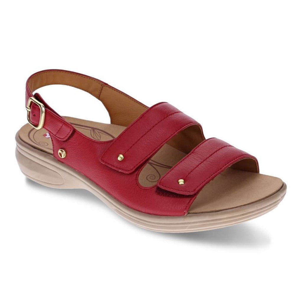 Revere Manilla Women's Sandal - Ruby Red - Product View - 1