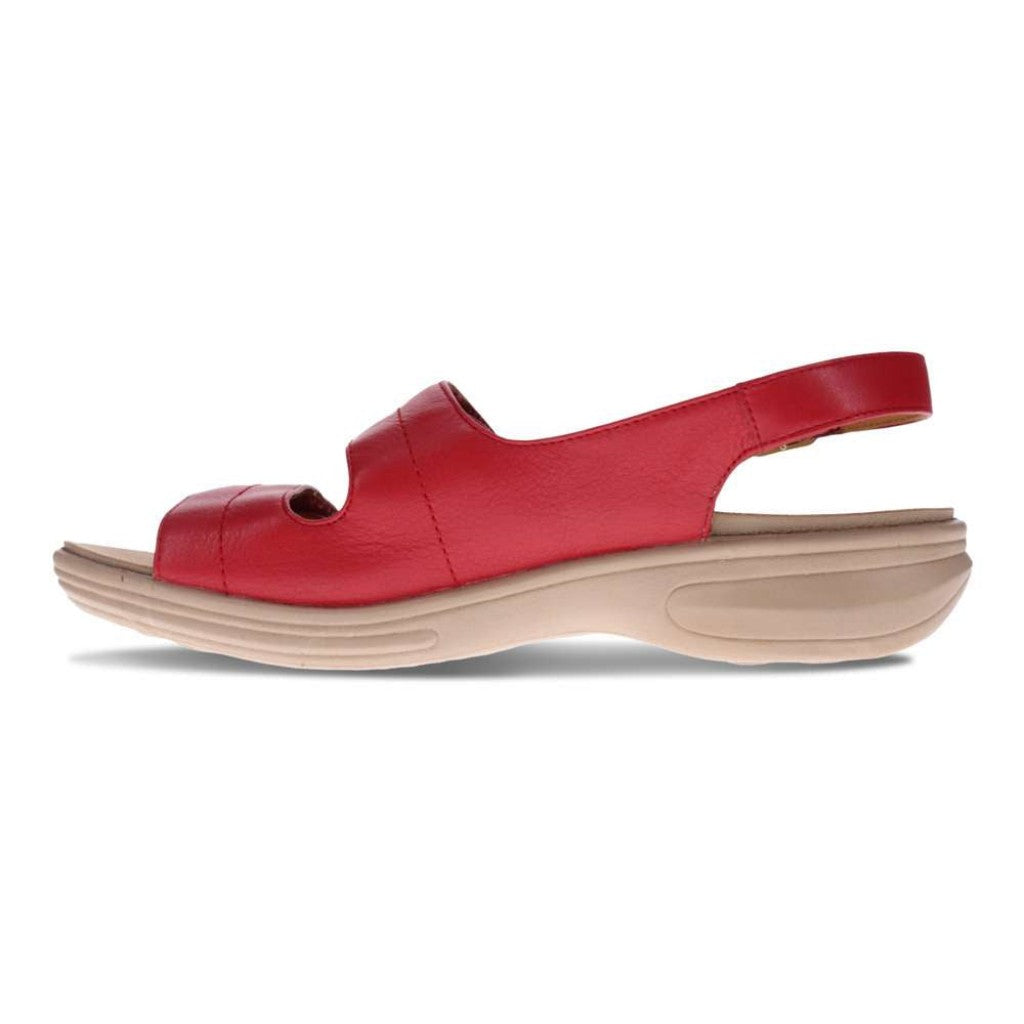 Revere Manilla Women's Sandal - Ruby Red - Product View - 3