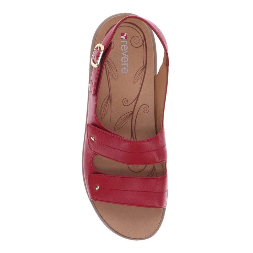 Revere Manilla Women's Sandal - Ruby Red - Product View - 4