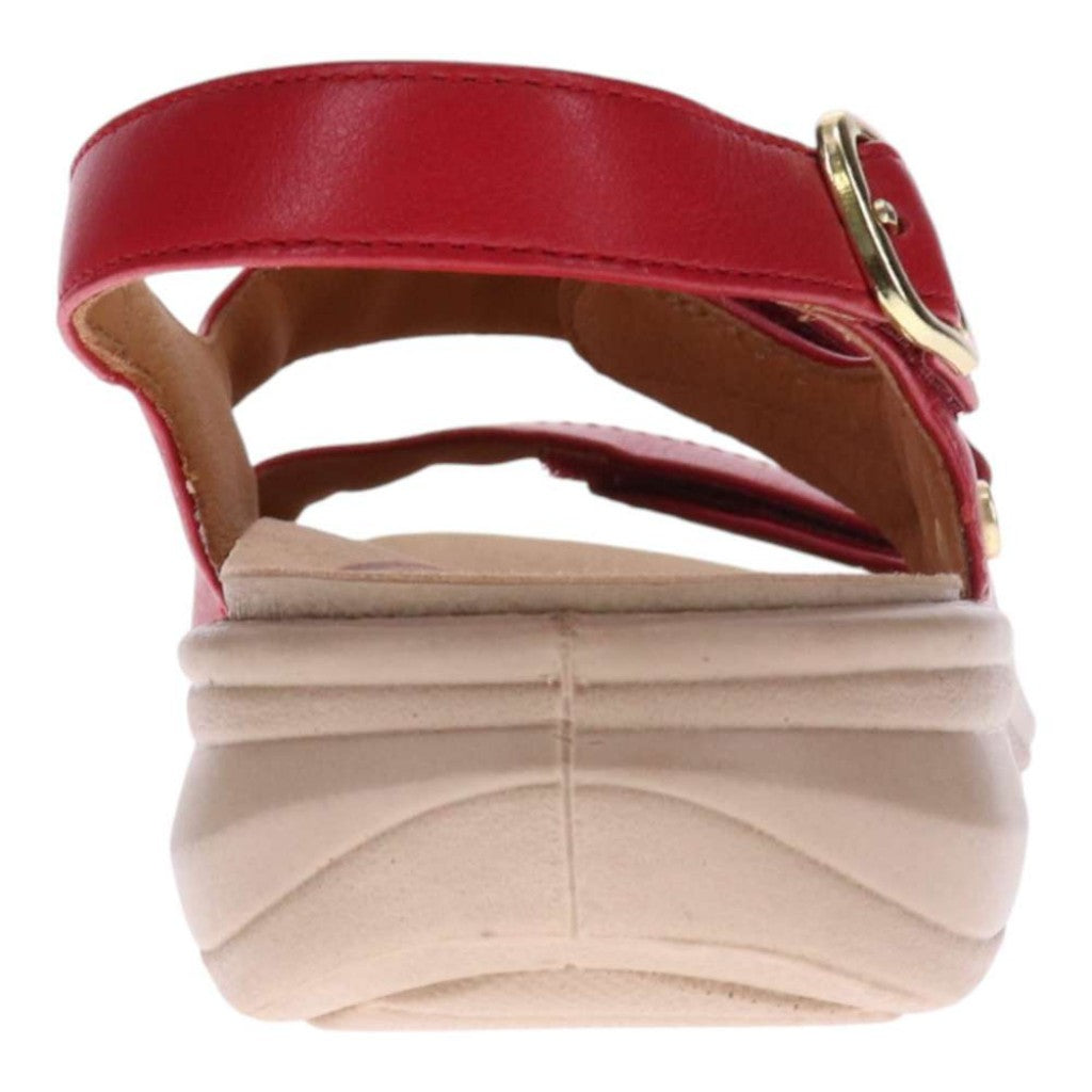 Revere Manilla Women's Sandal - Ruby Red - Product View - 6
