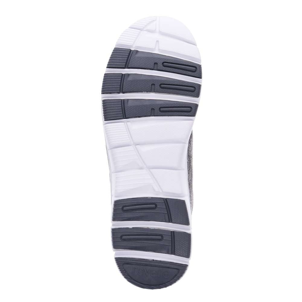 Revere Men's Hudson Lace-Up Sneaker Casual Sneaker - Grey Marle - Product View - 7