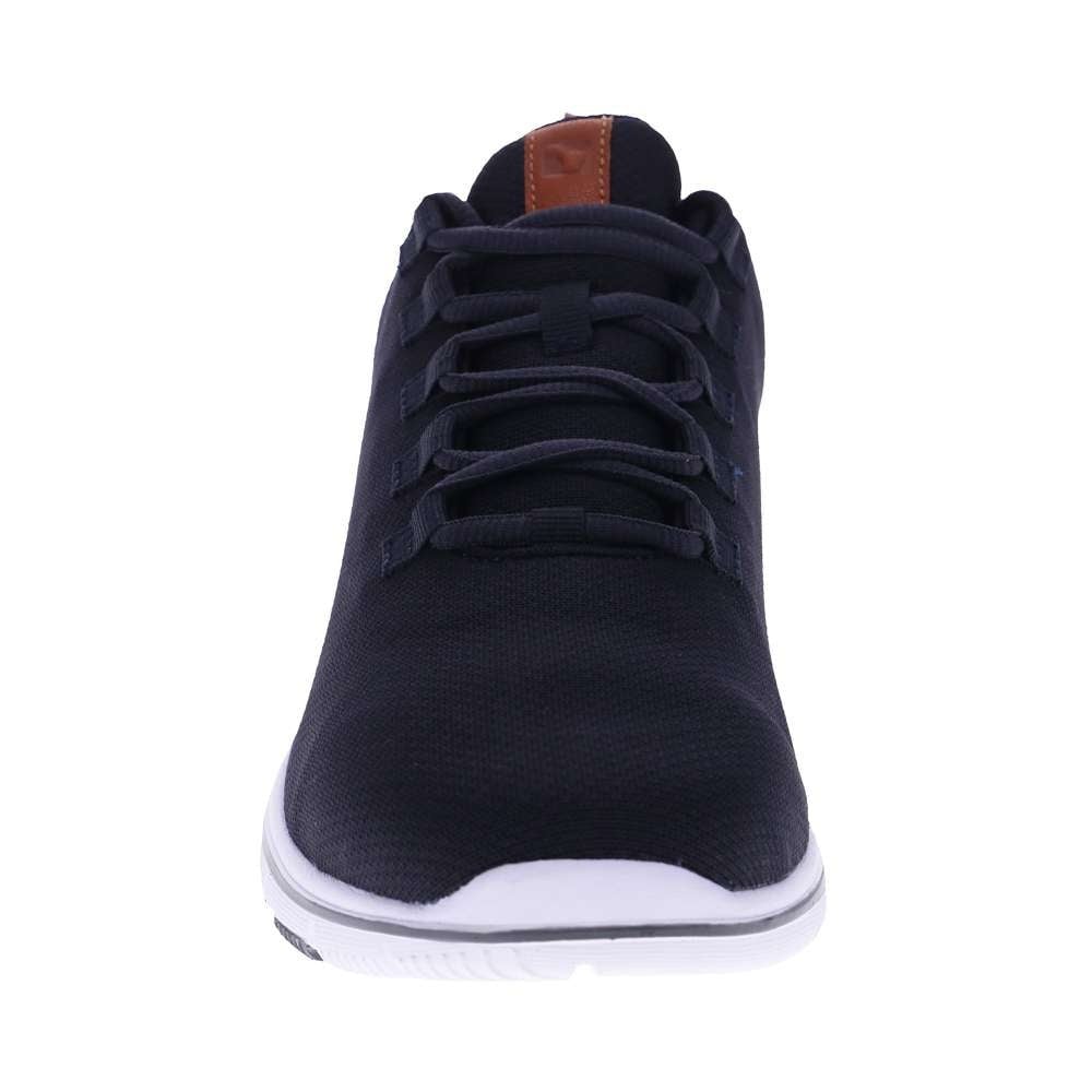 Revere Men's Hudson Lace-Up Sneaker Casual Sneaker - Navy - Product View - 5