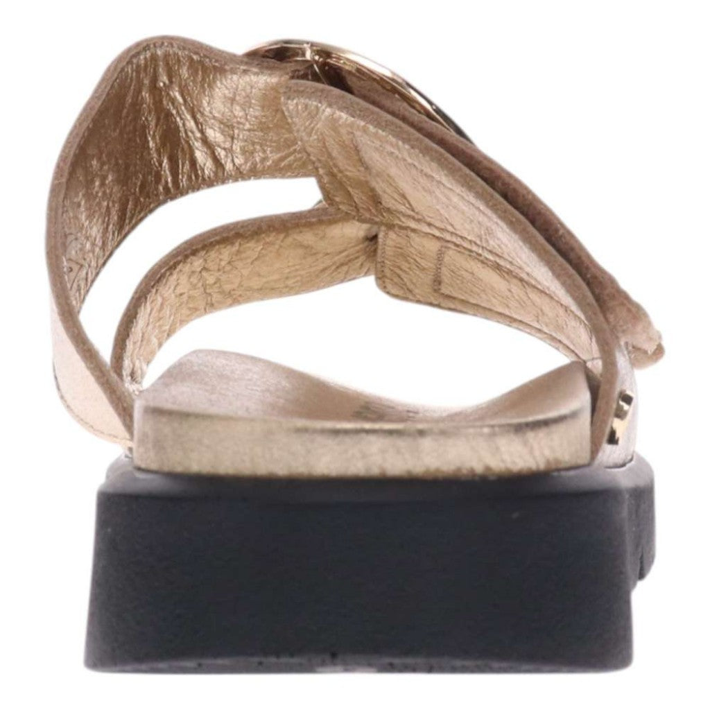 Revere Mermaid Supportive Adjustable Women's Sandal - Gold - Product View - 6