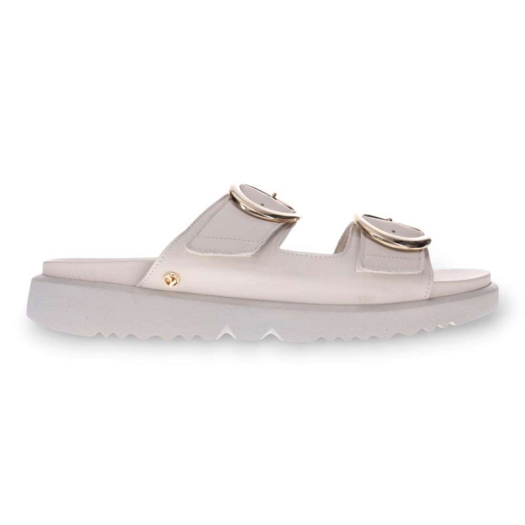 Revere Mermaid Supportive Adjustable Women's Sandal - Ivory - Product View - 2