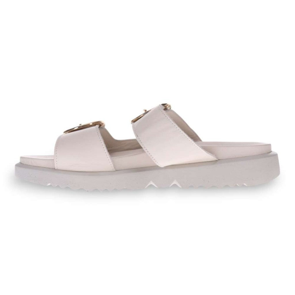 Revere Mermaid Supportive Adjustable Women's Sandal - Ivory - Product View - 3
