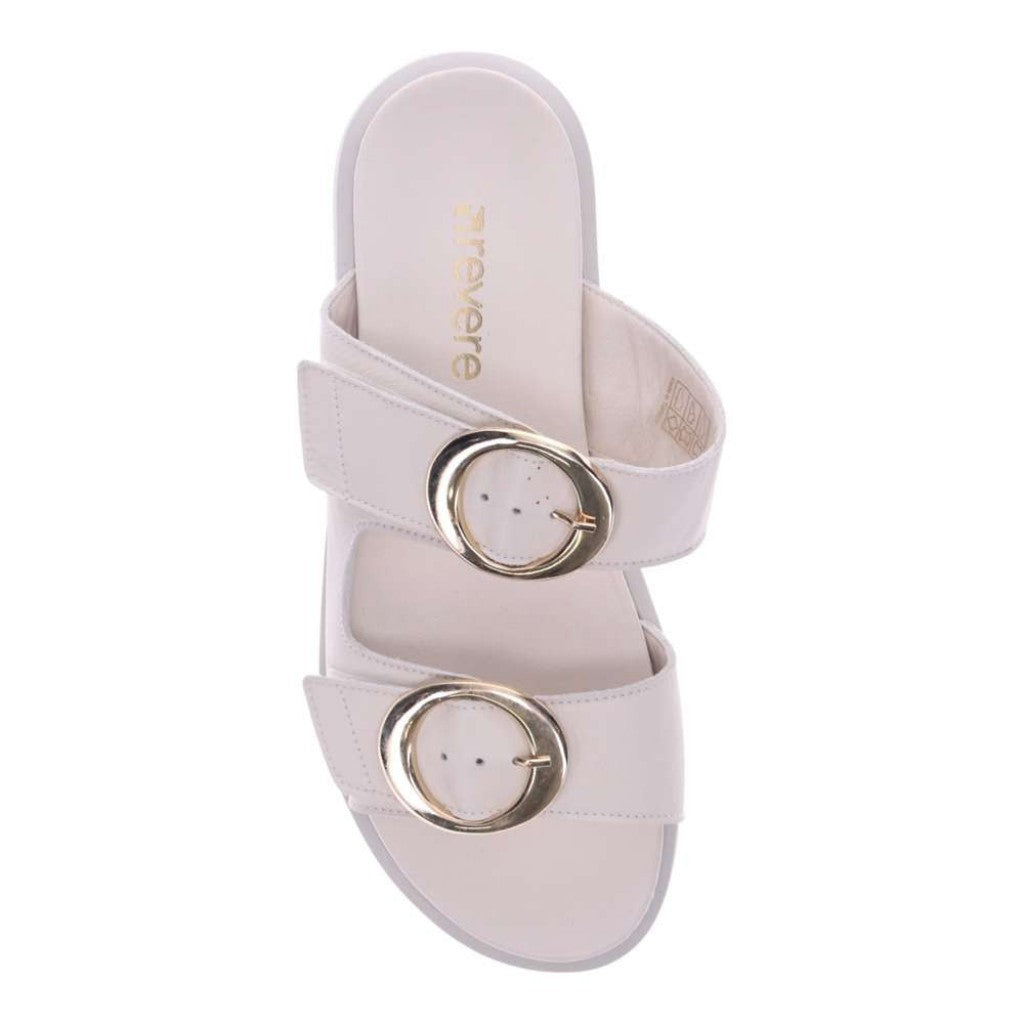 Revere Mermaid Supportive Adjustable Women's Sandal - Ivory - Product View - 4