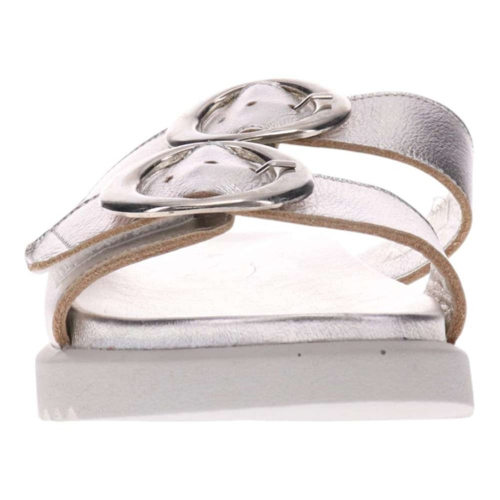 Revere Mermaid Supportive Adjustable Women's Sandal - Silver - Product View - 5