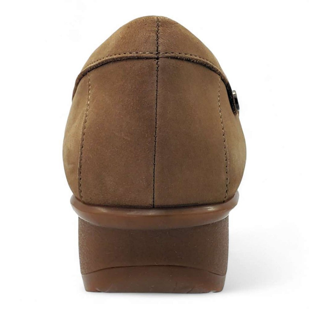 Revere Montmartre Wedged Women's Loafer - Toffee Nubuck - Product View - 7