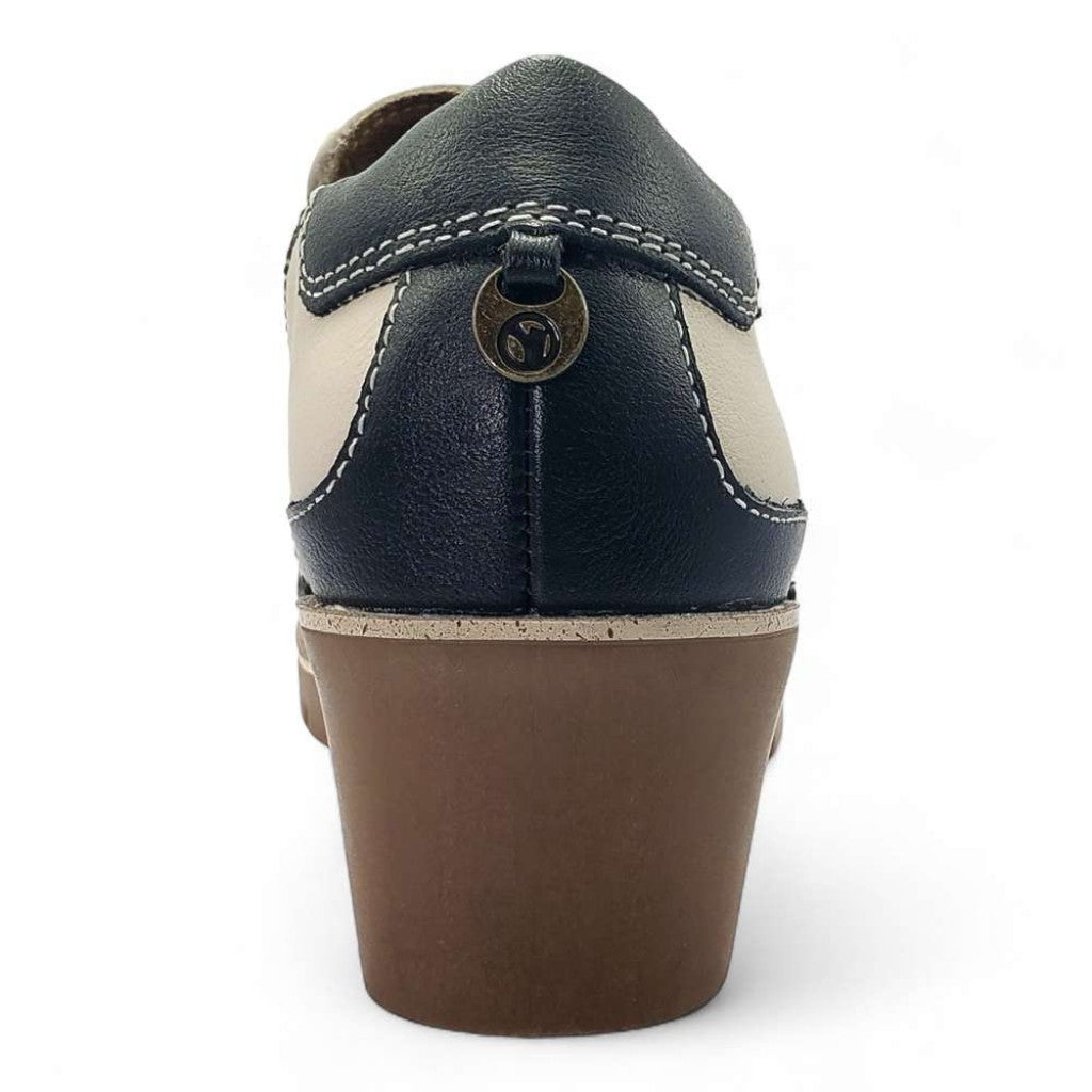 Revere Mykonos Wedge Arch Support Women's Loafer - Pebble - Product View - 6