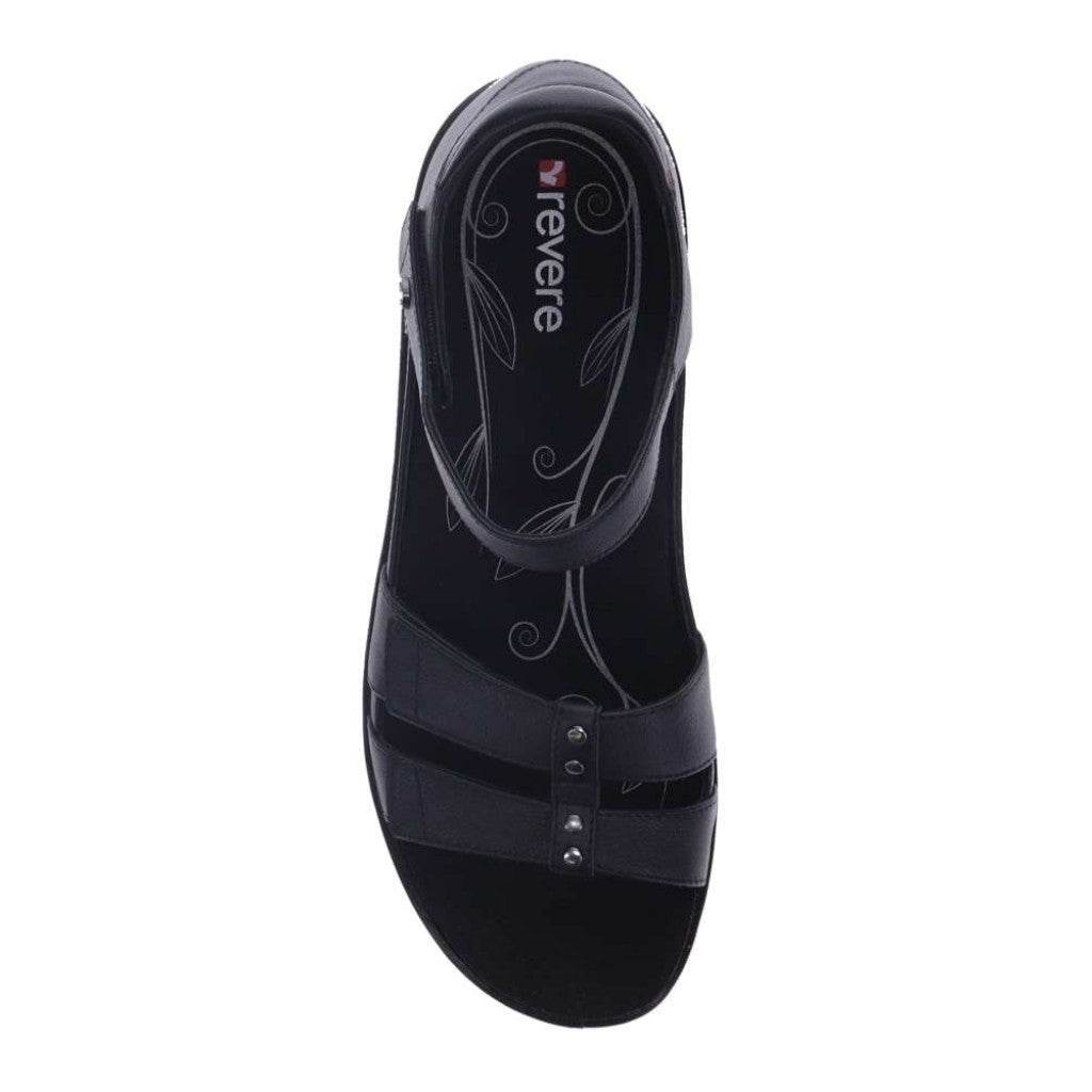 Revere Negara Women's Sandal - Black - Product View - 4