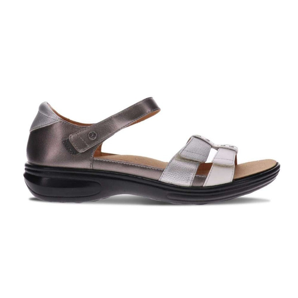 Revere Negara Women's Sandal - Silver Fusion - Product View - 2