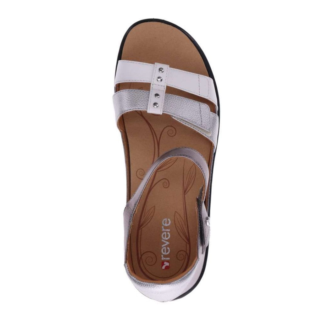 Revere Negara Women's Sandal - Silver Fusion - Product View - 4