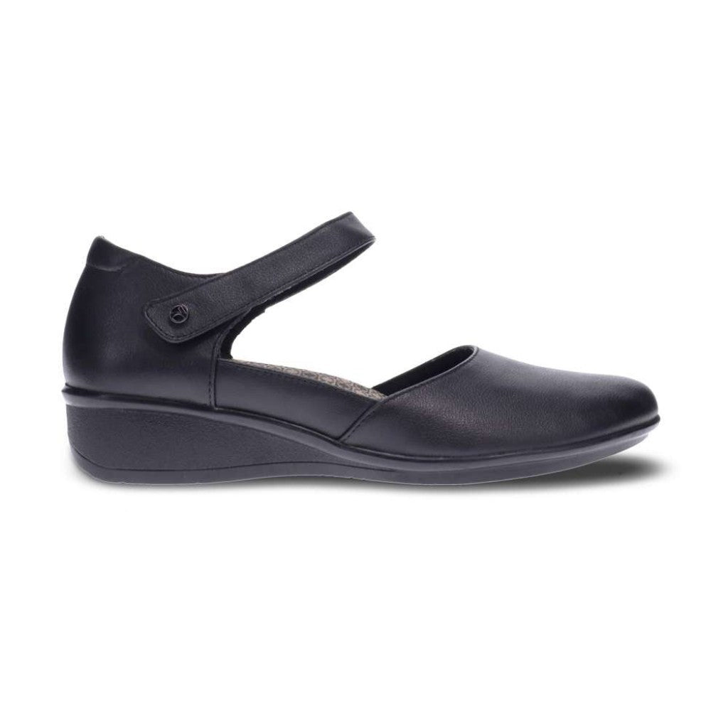 Revere Osaka Mary-Jane Removable Arch Support Women's Insole - All Black - Product View - 2
