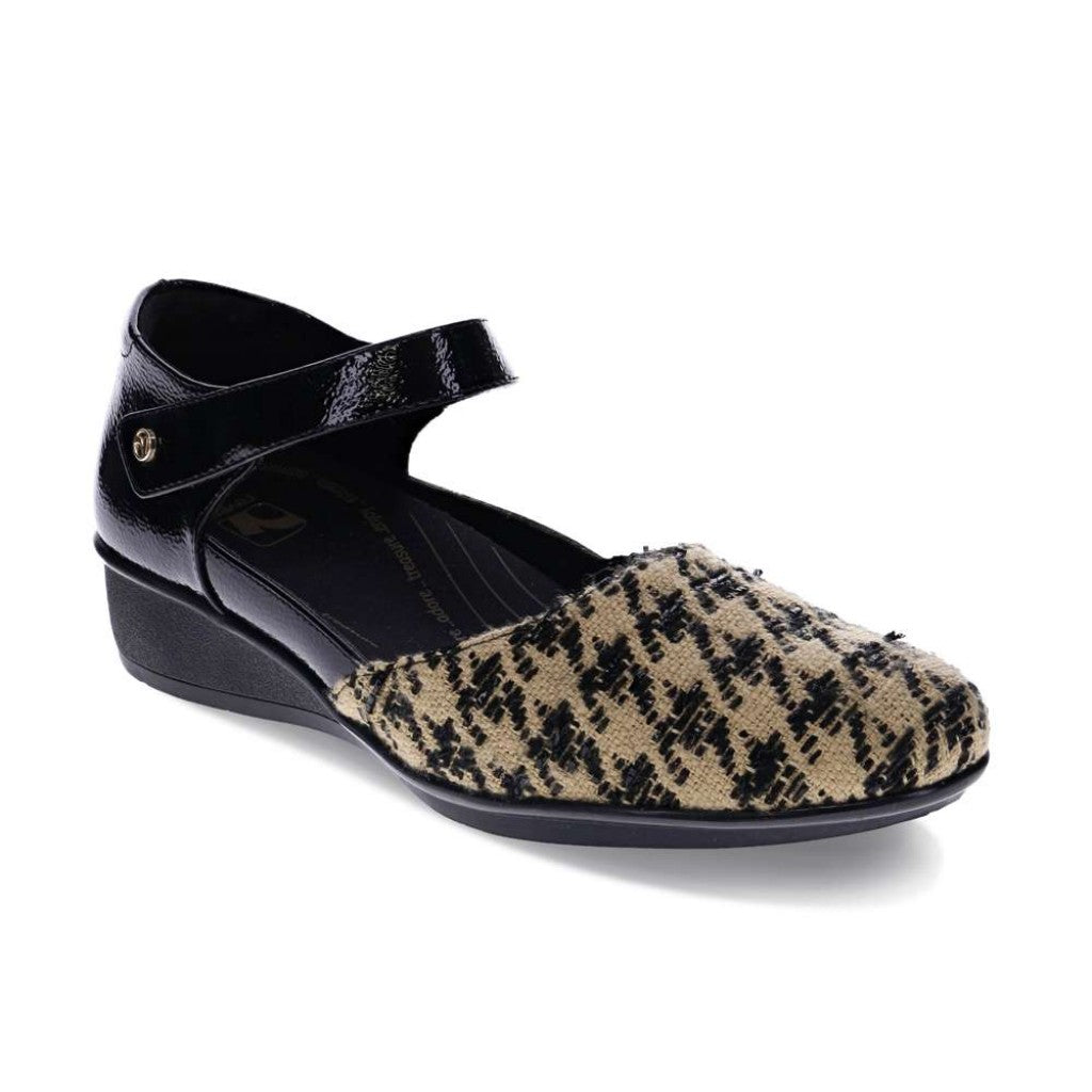 Revere Osaka Mary-Jane Removable Arch Support Women's Insole - Houndstooth - Product View - 1