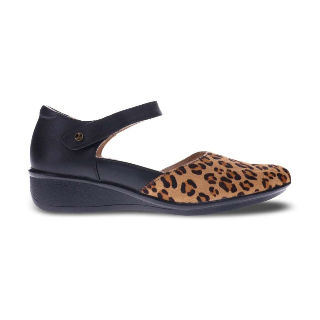Revere Osaka Mary-Jane Removable Arch Support Women's Insole - Leopard - Product View - 2