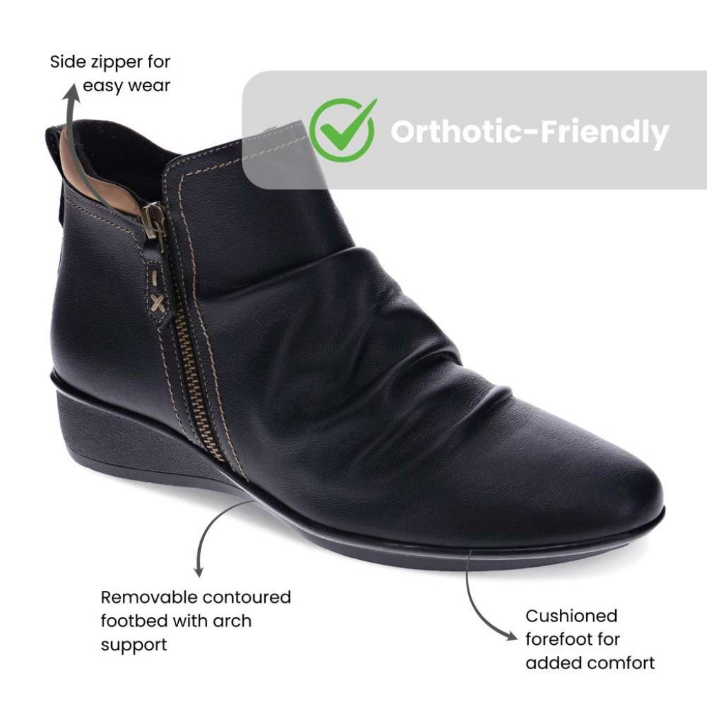 Revere Plymouth Women's Boot - Black Toffee - Product View - 9