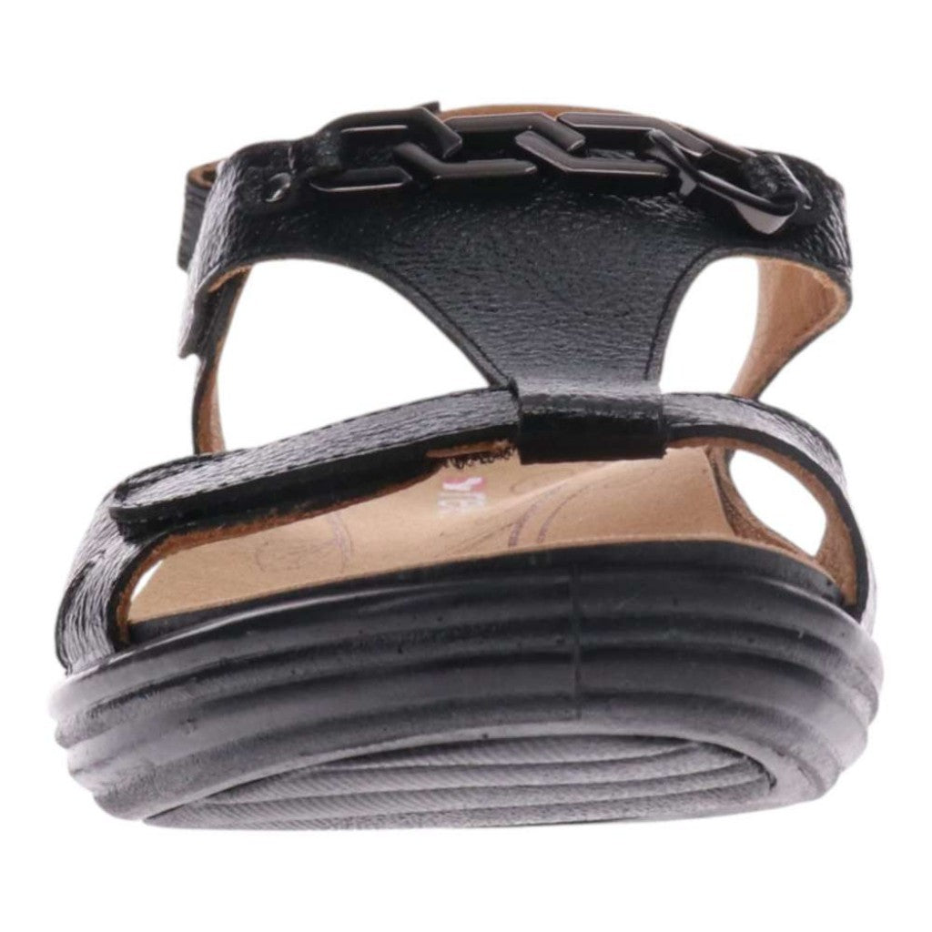 Revere Santa Clara Women's Sandal - Black Pebble - Product View - 5
