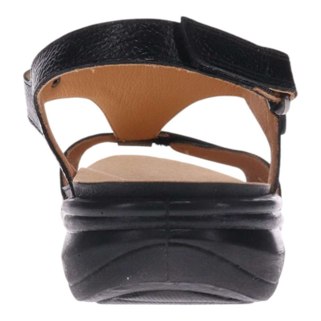 Revere Santa Clara Women's Sandal - Black Pebble - Product View - 6