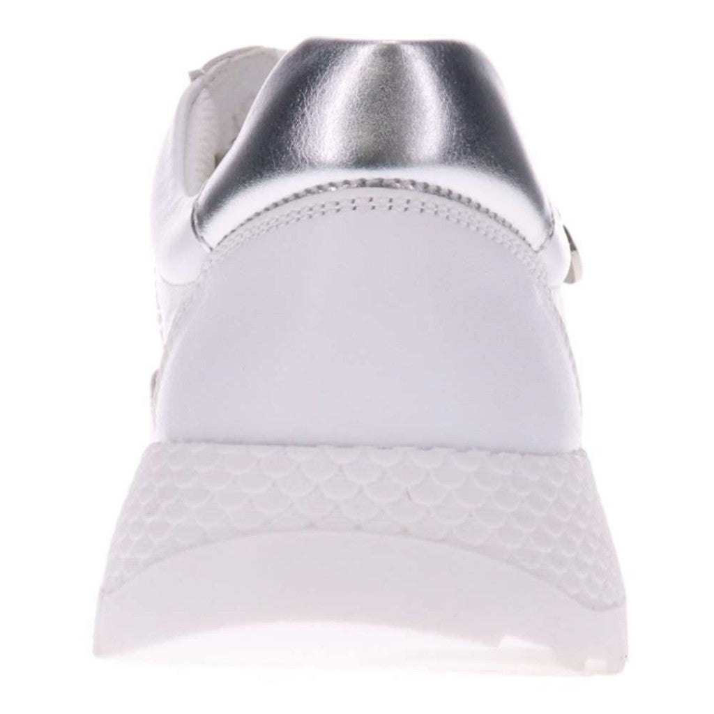 Revere Sapporo Zip Cushioned Support Women's Sneaker - White - Product View - 8
