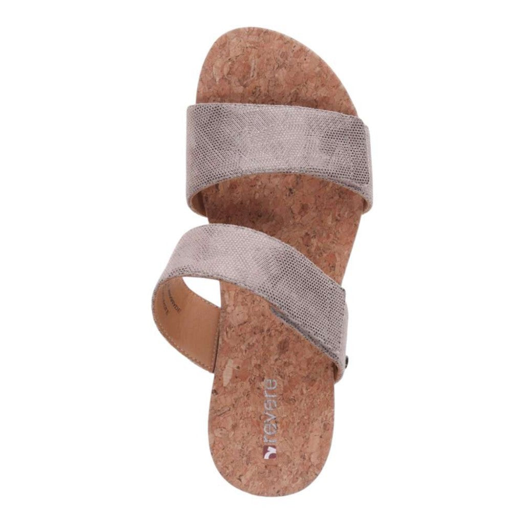 Revere Sorrento Wedge - Champagne Angle - Product View - 4