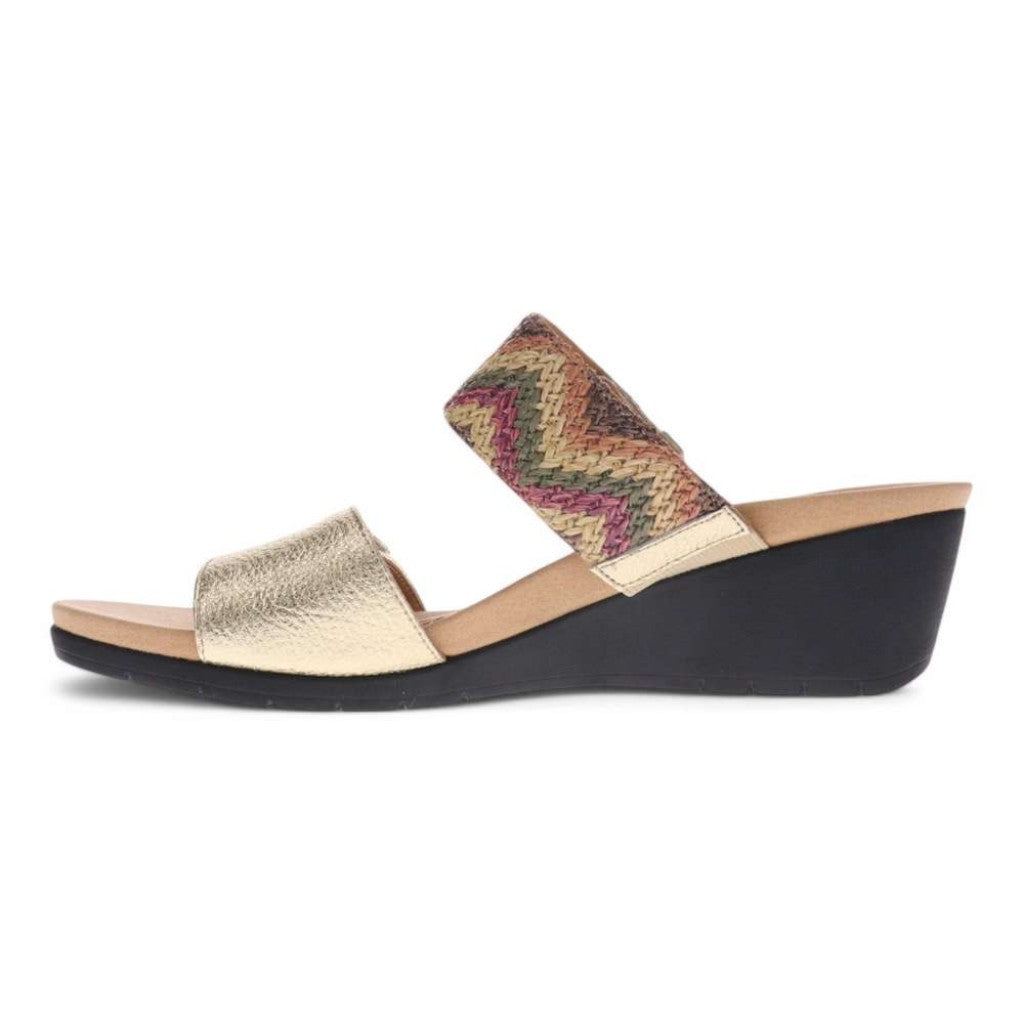 Revere Sorrento Wedge - Gold Multi - Product View - 3