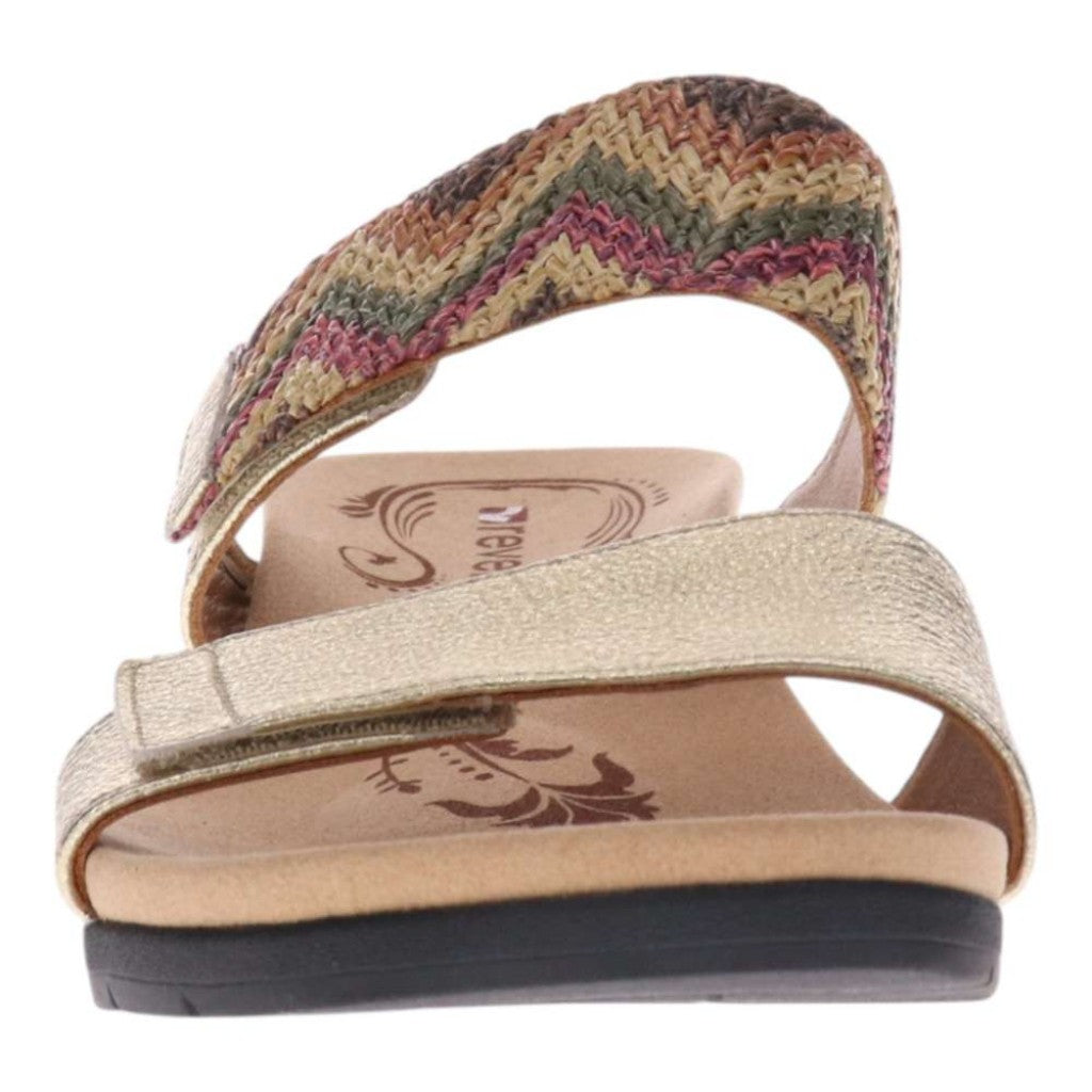 Revere Sorrento Wedge - Gold Multi - Product View - 5