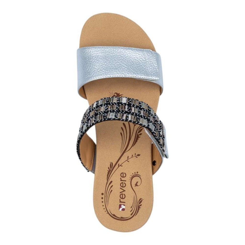 Revere Sorrento Wedge - Silver Multi - Product View - 4