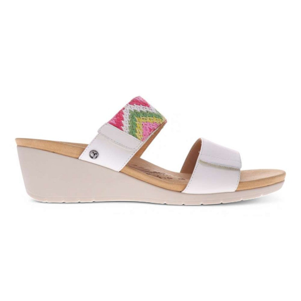 Revere Sorrento Wedge - White Multi - Product View - 2