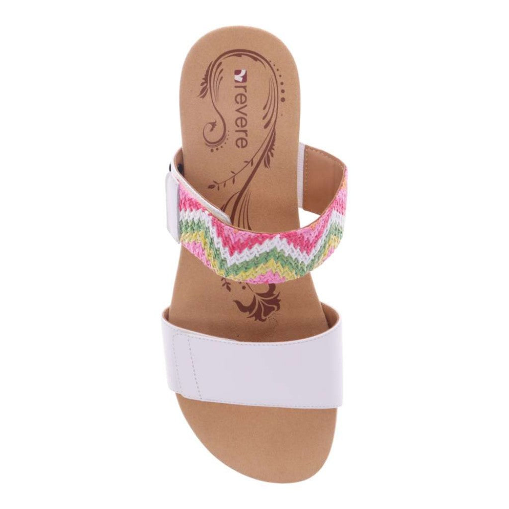 Revere Sorrento Wedge - White Multi - Product View - 4