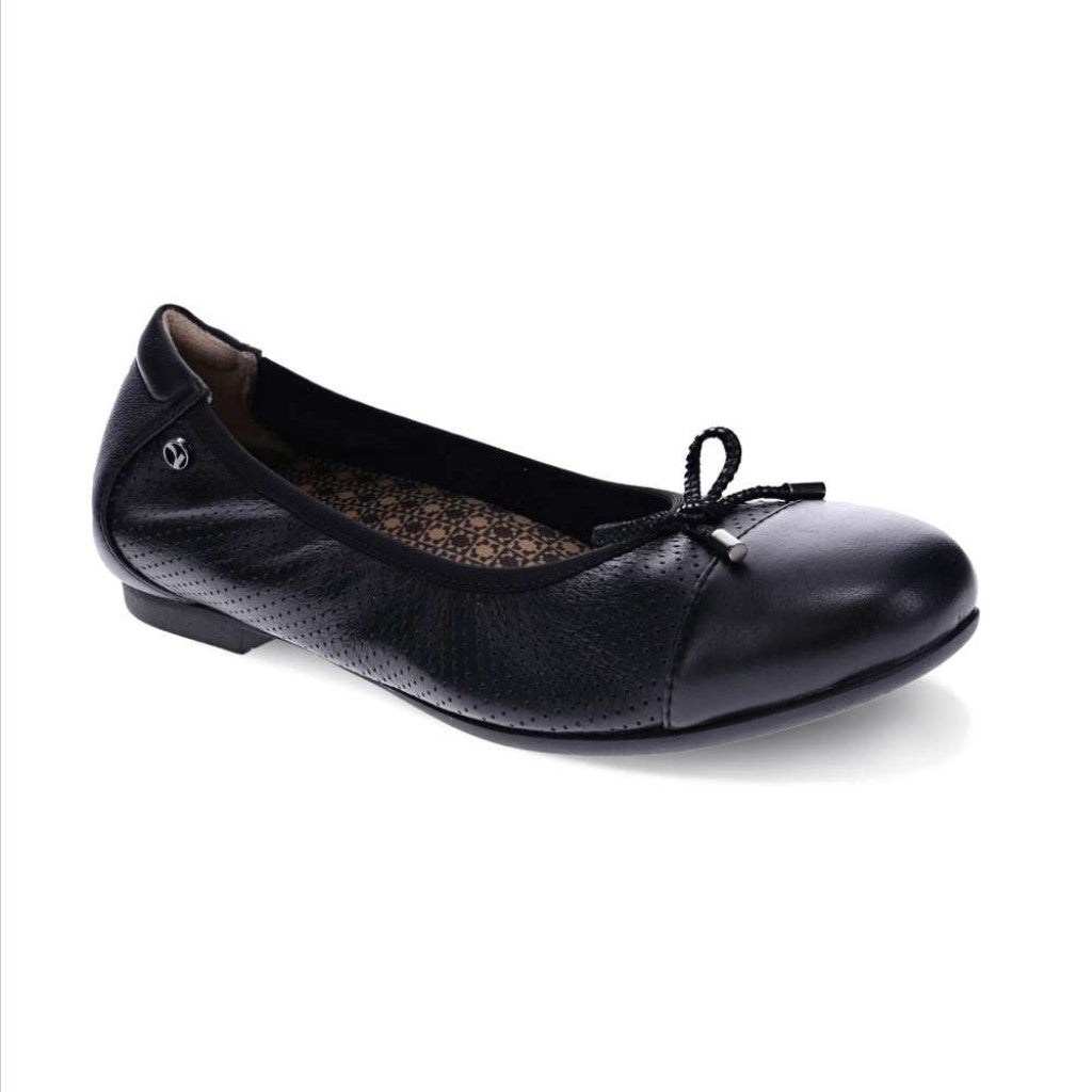 Revere St. Barts Ballet Supportive Women's Flat - Black French - Product View - 1