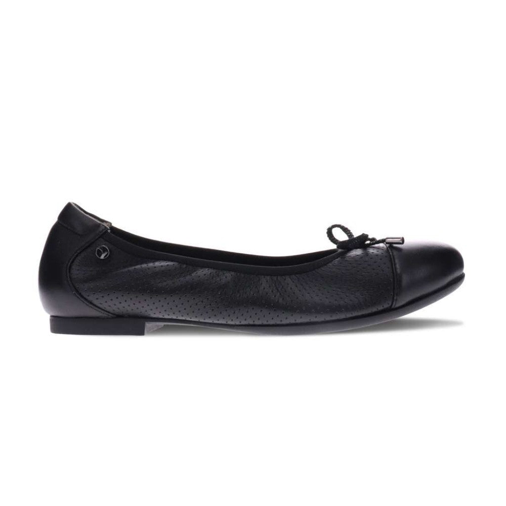 Revere St. Barts Ballet Supportive Women's Flat - Black French - Product View - 2