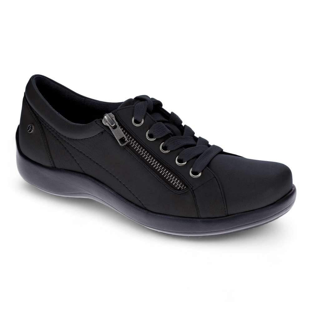 Revere Tampa Casual Sneaker - Black - Product View - 1