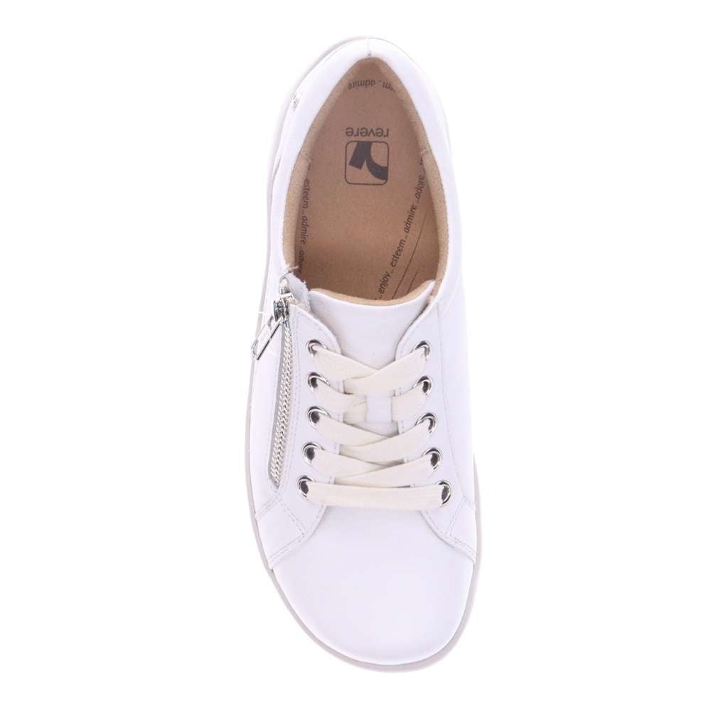Revere Tampa Casual Sneaker - White - Product View - 4