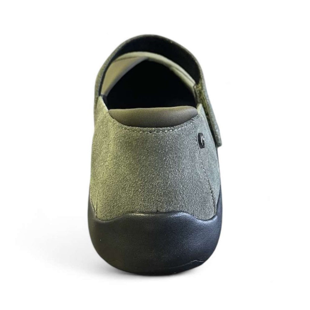 Revere Timaru Mary-Jane Supportive Cushioned Women's Flat - Moss Suede - Product View - 5
