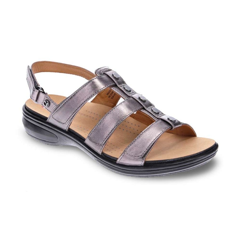 Revere Toledo Slingback Women's Sandal - Gunmetal - Product View - 1