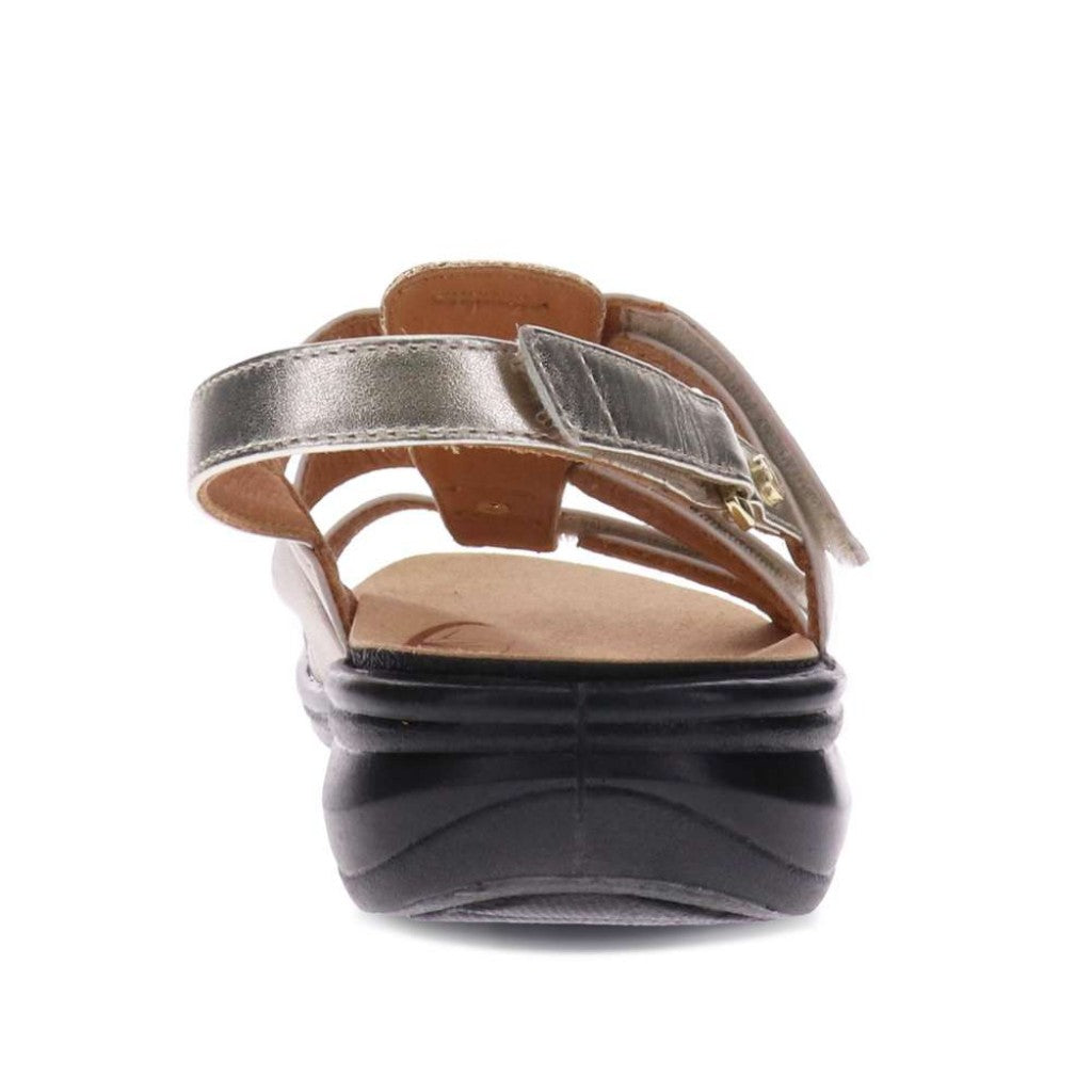 Revere Toledo Slingback Women's Sandal - Mixed Metallic - Product View - 6