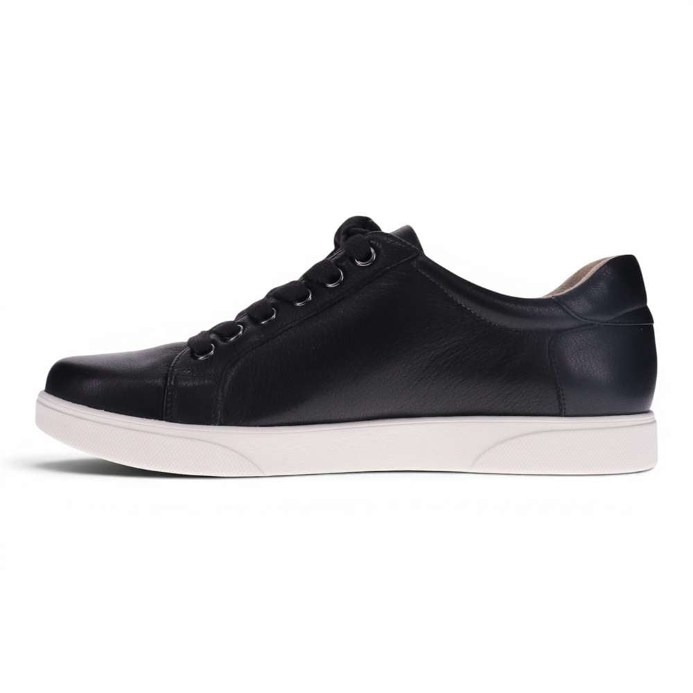 Revere Women's Brisbane Zip Casual Sneaker - Black - Product View - 3