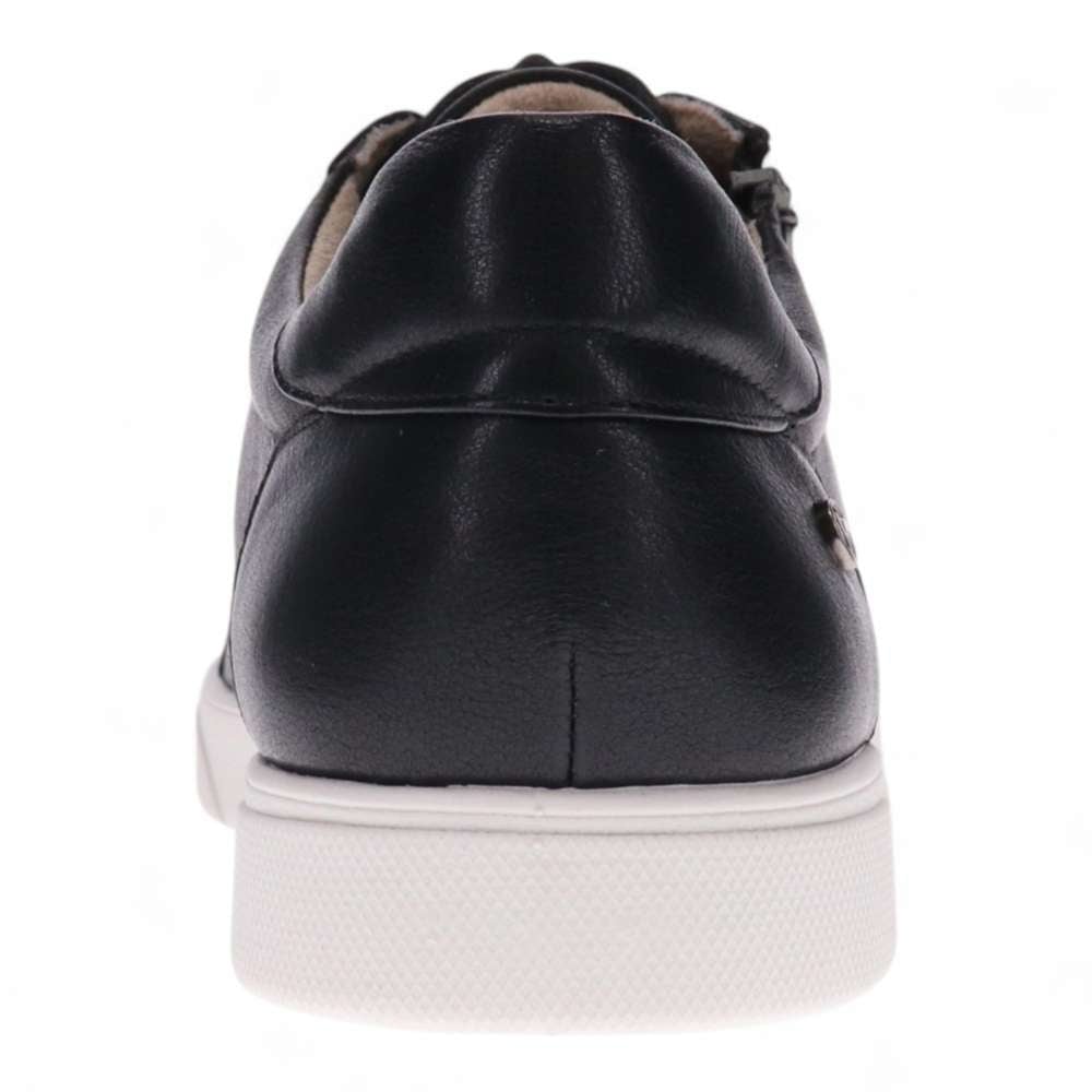 Revere Women's Brisbane Zip Casual Sneaker - Black - Product View - 7