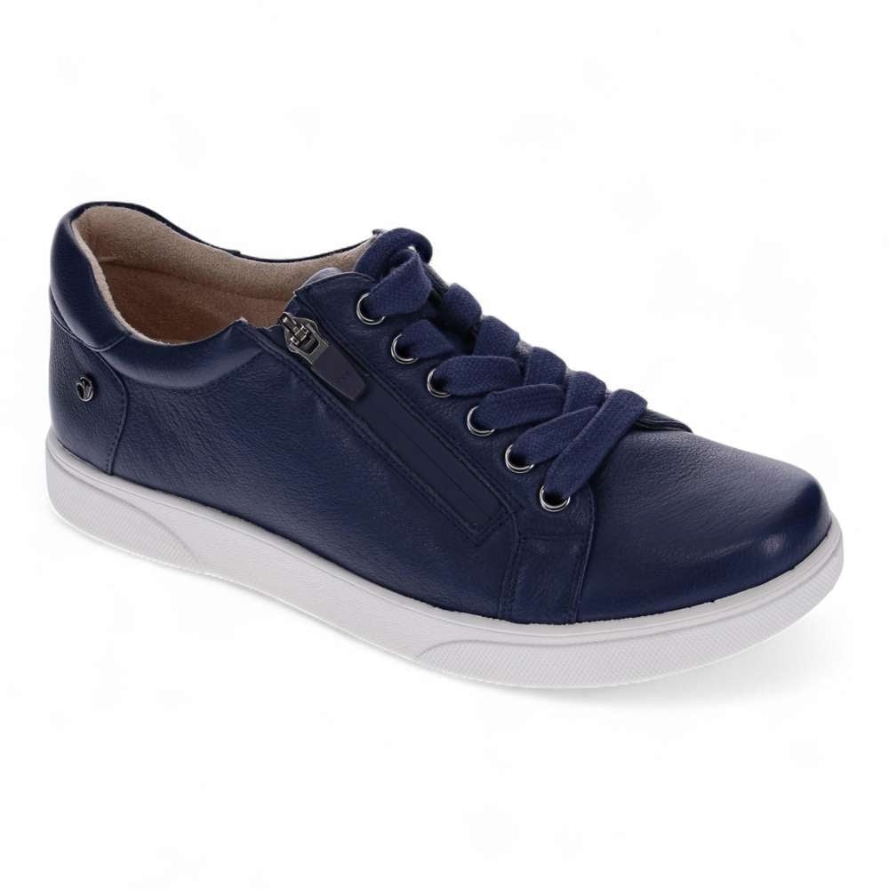 Revere Women's Brisbane Zip Casual Sneaker - Royal Blue - Product View - 1
