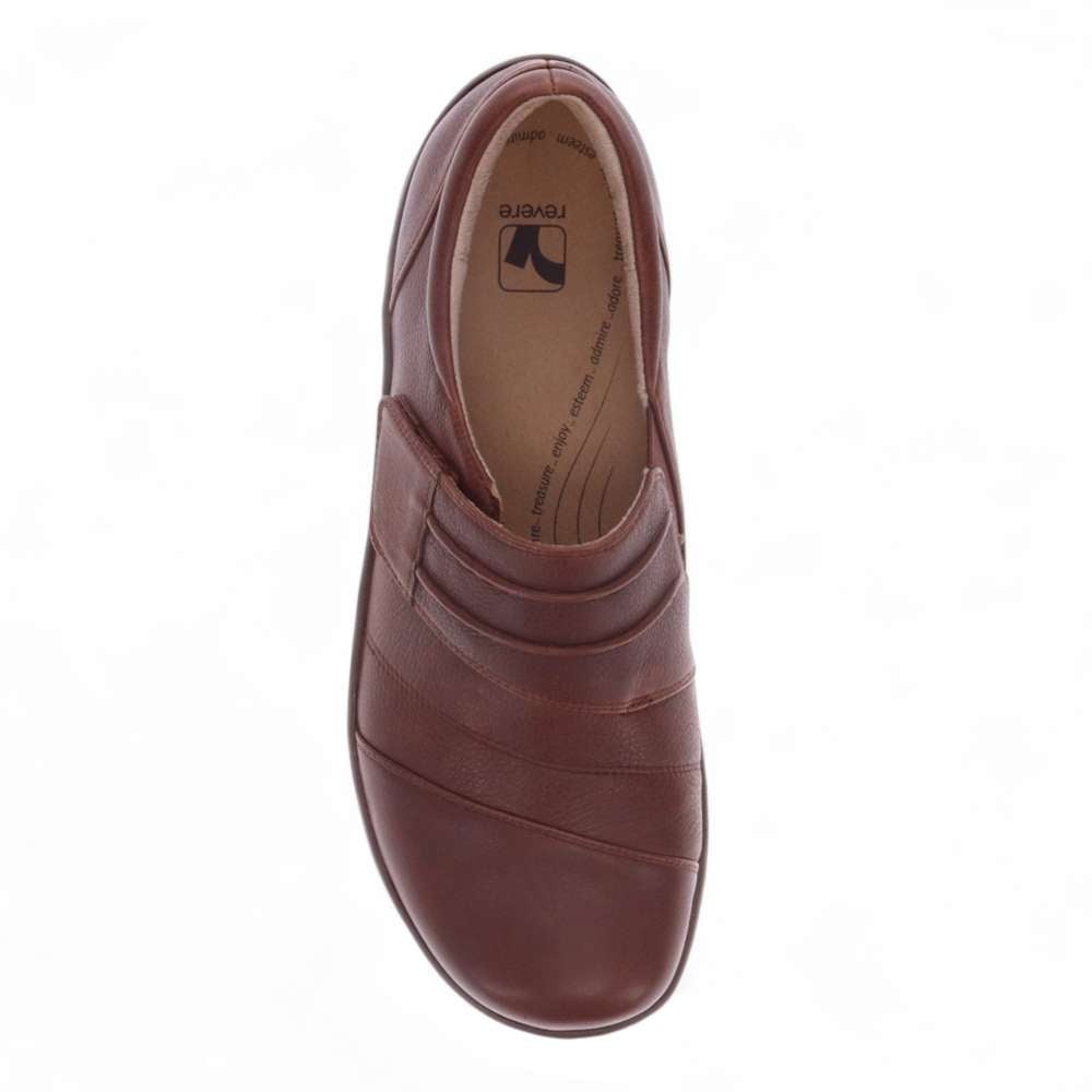 Revere Women's Cancun Casual - Mocha - Sole View - 4