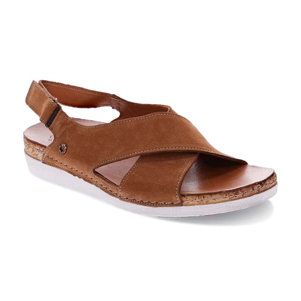 Revere Women's Cottesloe Slingback Sandal - Caramel - Product View - 1