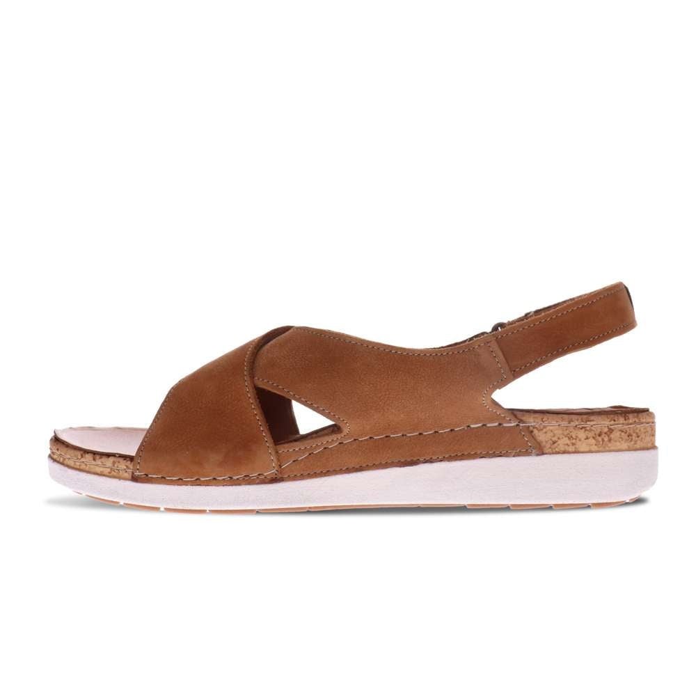 Revere Women's Cottesloe Slingback Sandal - Caramel - Product View - 3