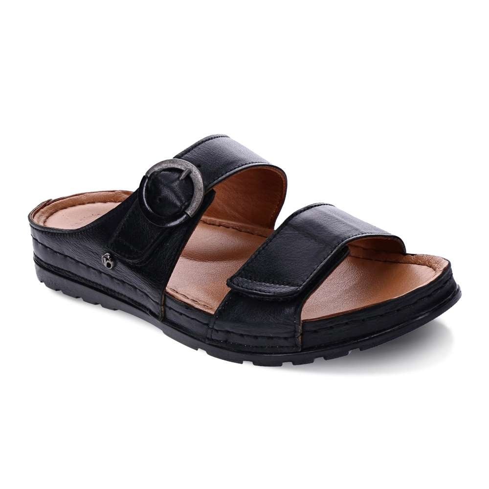 Revere Women's Palma Sandal - Black - Product View - 1