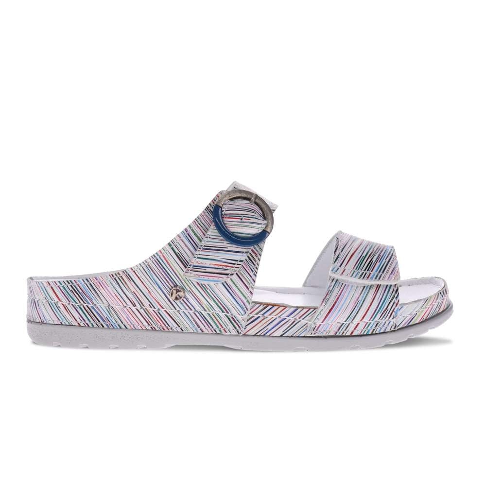 Revere Women's Palma Sandal - Summer Stripe - Product View - 2