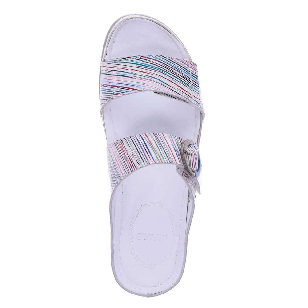 Revere Women's Palma Sandal - Summer Stripe - Product View - 4