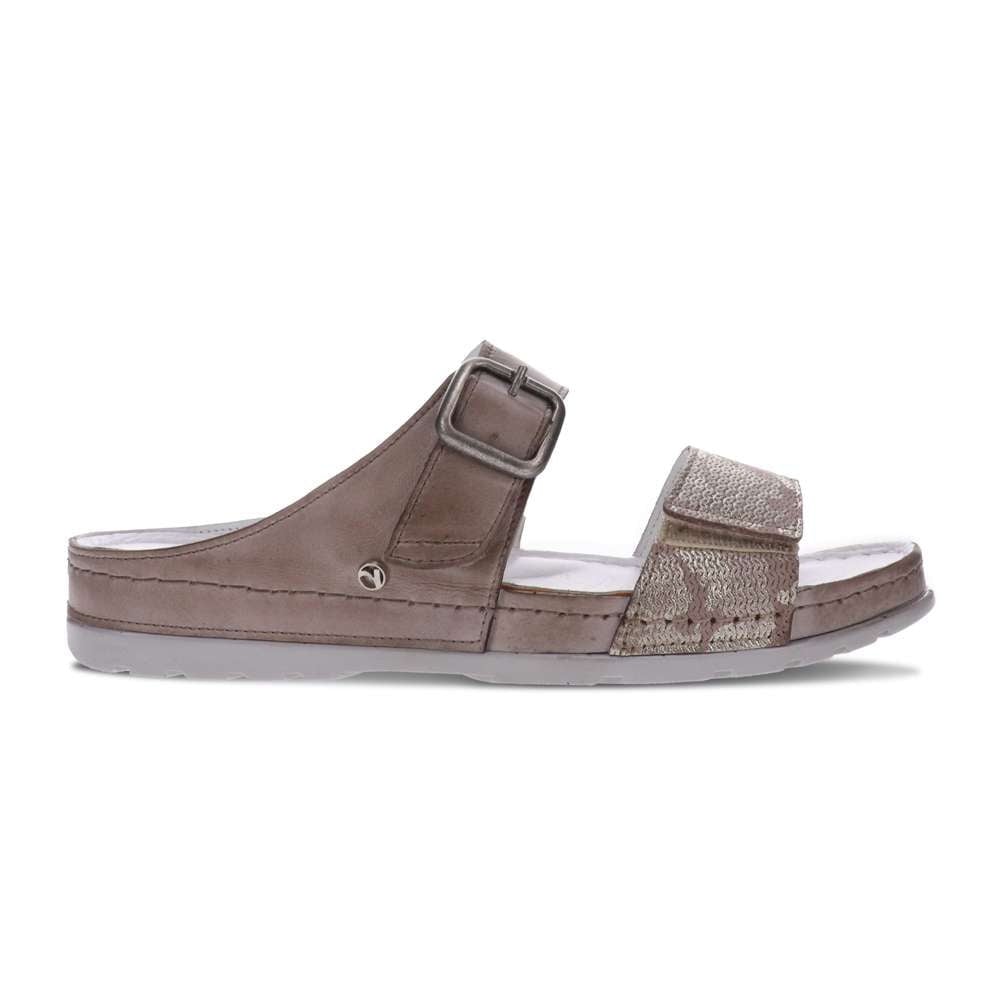 Revere Women's Palma Sandal - Taupe - Product View - 2