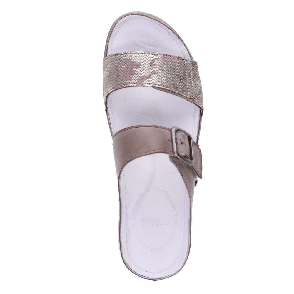Revere Women's Palma Sandal - Taupe - Product View - 4